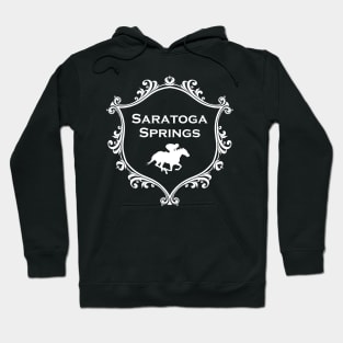 Saratoga Springs New York Horse Racing Hoodie